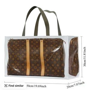 Luxury Brown Designer Tote Bag